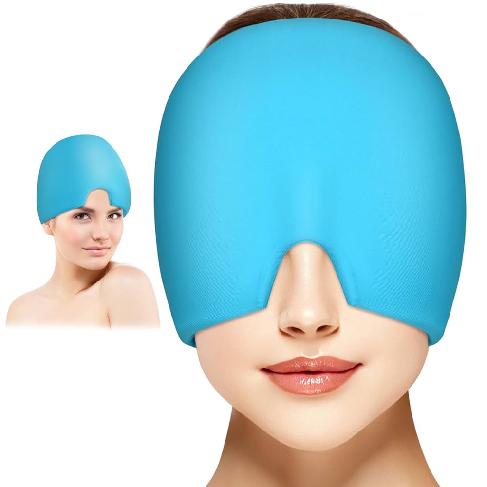 MigraineEase™ Cold Therapy Relief Hat - Instant Headache & Migraine Relief