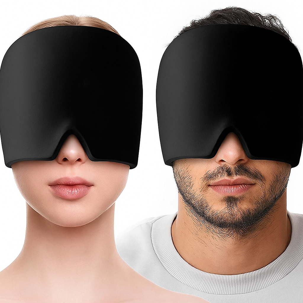MigraineEase™ Cold Therapy Relief Hat - Instant Headache & Migraine Relief
